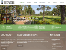 Tablet Screenshot of norrfallsvikensgk.com